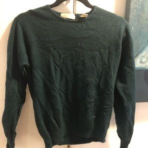 100% cashmere vintage sweater